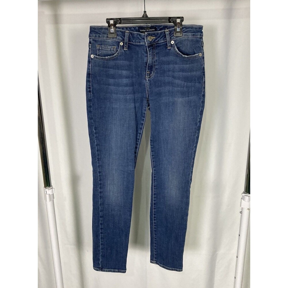Lucky Brand Jeans Lolita Skinny Dark Wash Sz 6/28 Stretch EUC
